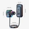USB Car Charger Fast Charge Digital Display USB Mobile Phone Charger For Auto Built-in Intelligent Chip USB Car Phone Charger