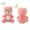Transforming Doll Bear Plush Toy Sleeping Pillow Girl Child Gift Decoration