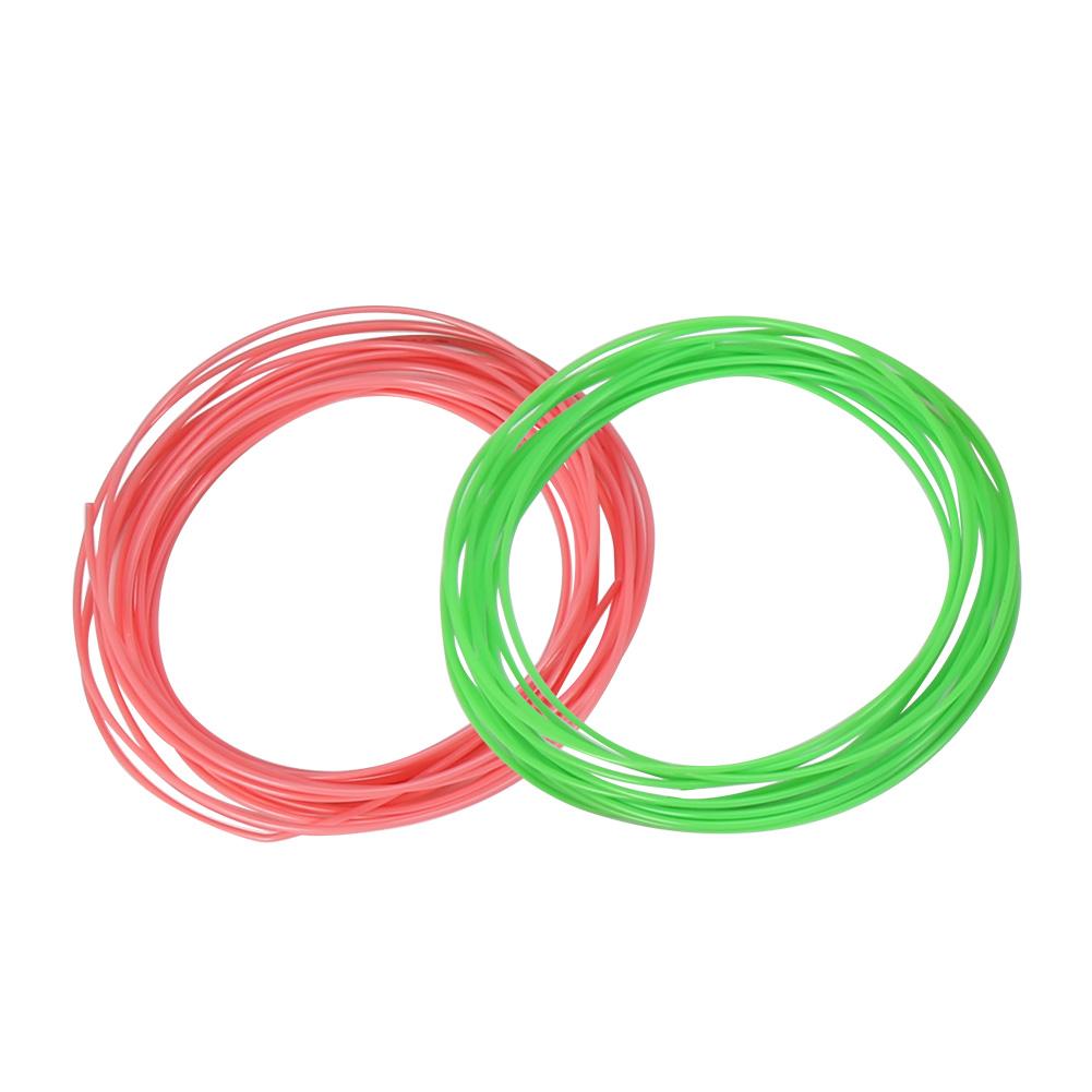 10 Farben 5m Rolle 3D-Druckerstift Filament ABS PLA 1,75mm Kunststoff Verbrauchsmaterial Material