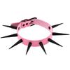 Red Long Spike Choker Punk Collar Women Men Rivets Studded Chocker Necklace 2025 Fashion Goth Jewelry Metal Gothic Accessories