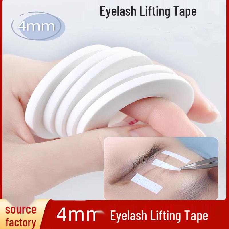 

4mm Eyelash Lifting Tape: Low-Breathability, Adherent, Sensitive, Tear-Off, Painless Eye Patches