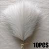 GeeParty 10Pcs Fluffy Pampas Grass Fake Reed Simulated Artificial Flower Boquet for Birthday Party Decoration