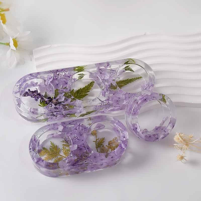 DIY Zylindrischer Kerzenständer Silikonform Zement Gips Kerzenhalter Form Duft Aromatherapie Dekoration Harzform