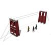 JINGRUIDA 600m Multi-Level Obstacle Course