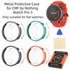 Caixa de Metal Para CMF BY NOTHING Watch Pro 3 Smartwatch Design Minimalista Com Resistência a Arranhões e Impactos