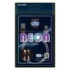 Allone Gaming Neon Cable AtoC Gaming Fast Connector 1.5m, Light-Up Cable, Charging, Type-C ALG-GNCAC15