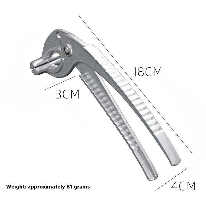 1PC For Outdoor Camping Picnic Barbecue Aluminium Alloy Pan Bowl Gripper Portable Pot Pan Gripper Cookware Handle Holder Clip