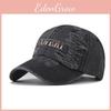 Baseball Vintage Coveri Cap With Embroidered Pattern For Outdoor Wear Casual