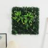 Flower Artificial Eucalyptus Carpet DIY Simulation Maple Plant Sheet Fake Green Grass Mat  Wedding