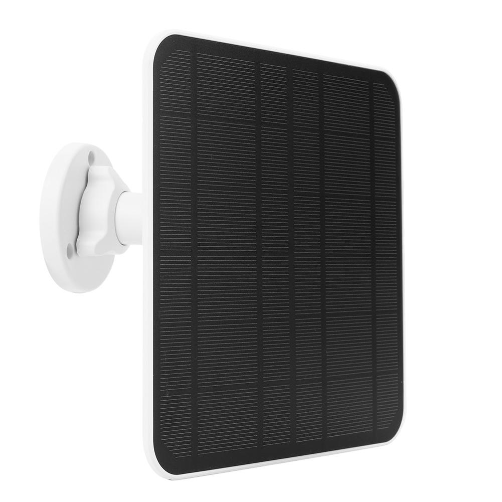 5V 6W Solar Panel IP65 Waterproof Solar Panel Charger 360°Adjustable Mounting for Security Camera for Eufycam 3/3C/2/2C/2 Pro