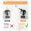 Steam Diverter for Thermomix TM5/TM6 Air Guided Steam Release Diverter Exhaust Pipe Fittings Relief To Prevent Burn Kitchen Tool