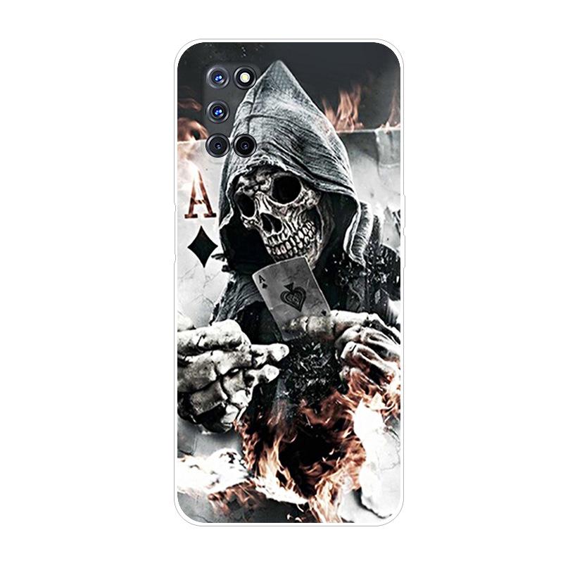 For Coque OPPO A52 Case A 52 Cute Painting Soft TPU Silicon Back Cover For OPPO A72 2020 A 72 Phone Cases For OPPO A52 A92 Capa