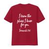 Inspirational I Know the Plans Scripture Christian Design Womens T Shirt Black vintage Washed Soft designer clothes Comfortable