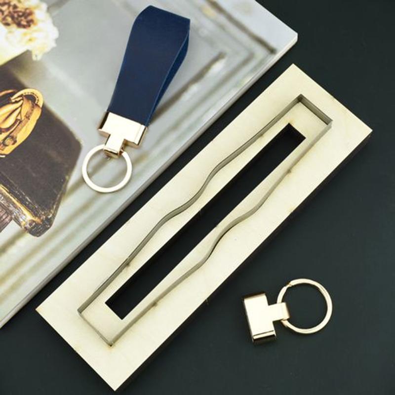 Japan Steel Blade Leather Knife Mold Multifunctional Wallets Hollow Punch Knife Mould Template Leather Tool Cutting Dies