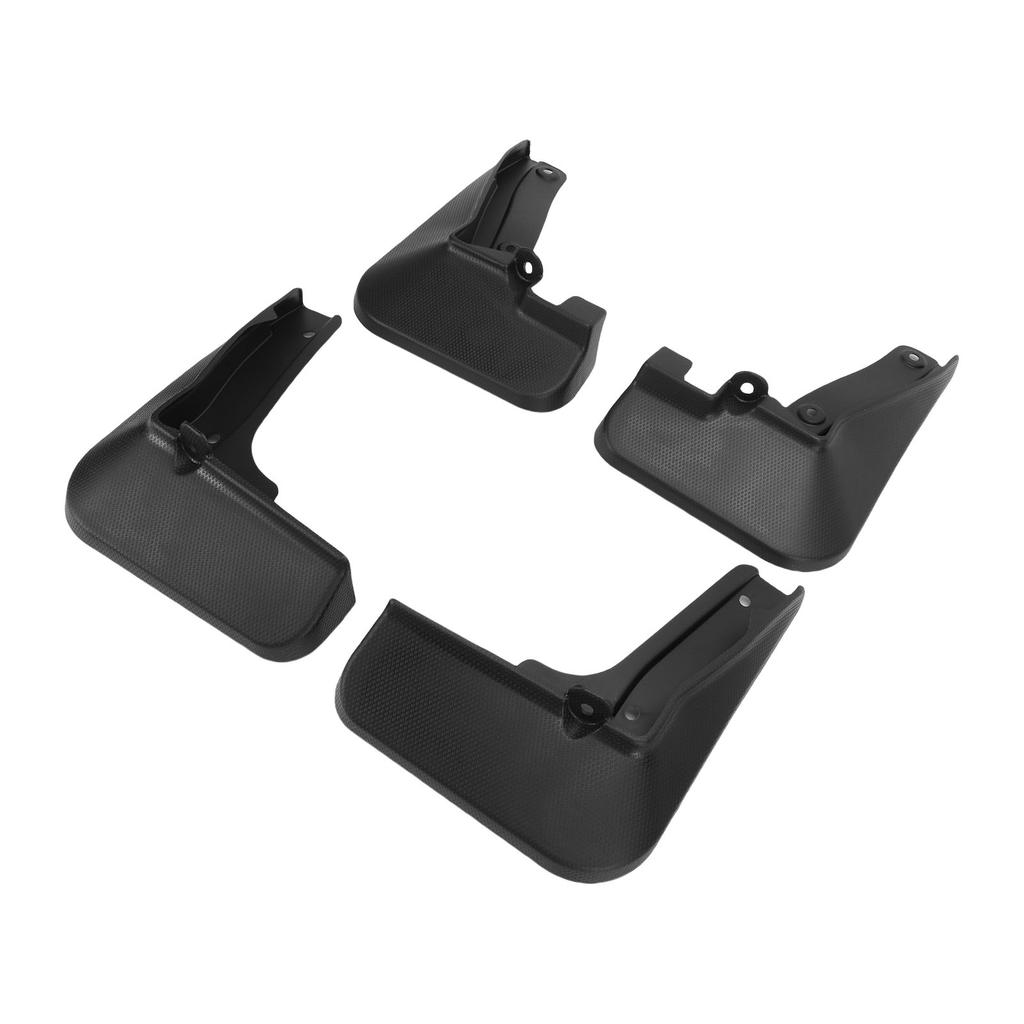 4Pcs Automotive Mud Flap Fit for Subaru Crosstrek 2024 2025 2026 ABS Car Mudguard Black
