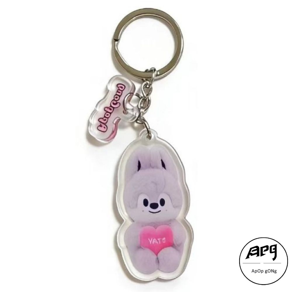 Porte-clés exclusif SKZOO × ApopGong, pour le 8ème de Stray Kids
