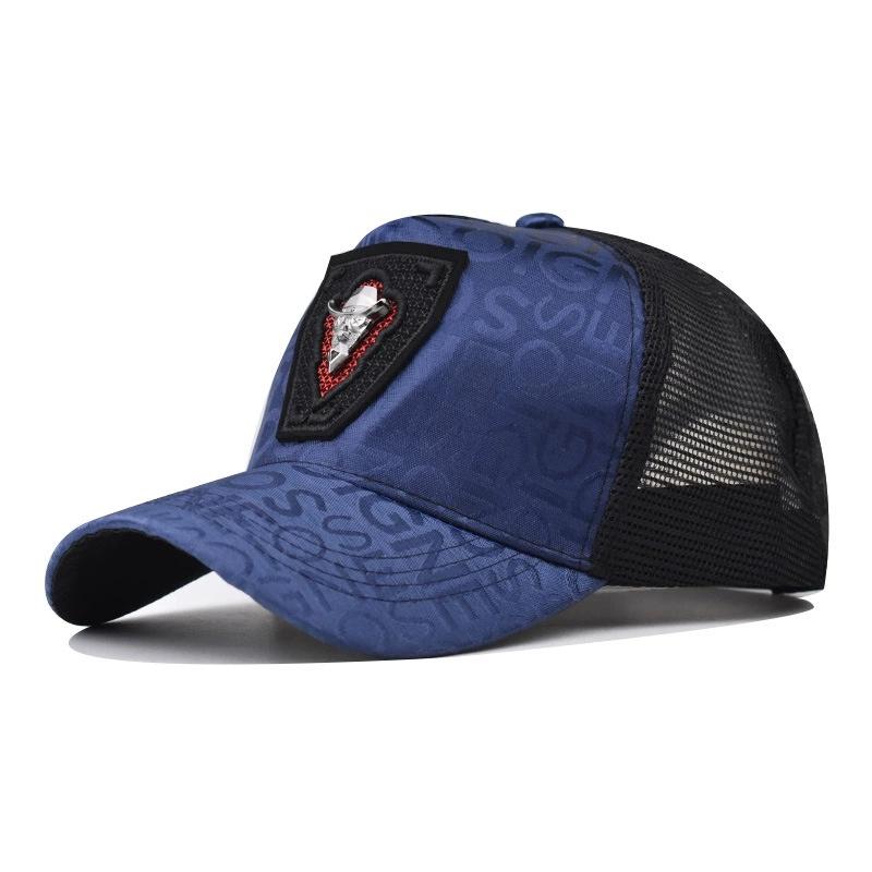 Personality Letter New Design Retro Mesh Baseball Cap for Men Women Autumn Summer Snapback Hat High Top Network Sun Hats Gorras