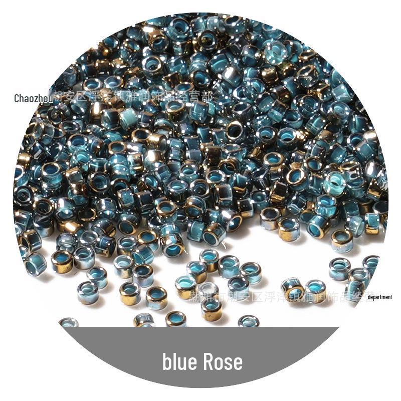 Perle di Vetro Riso Mezzo Oro 2,5 mm Stile Antico per Gioielli Fai da Te Fatti a Mano