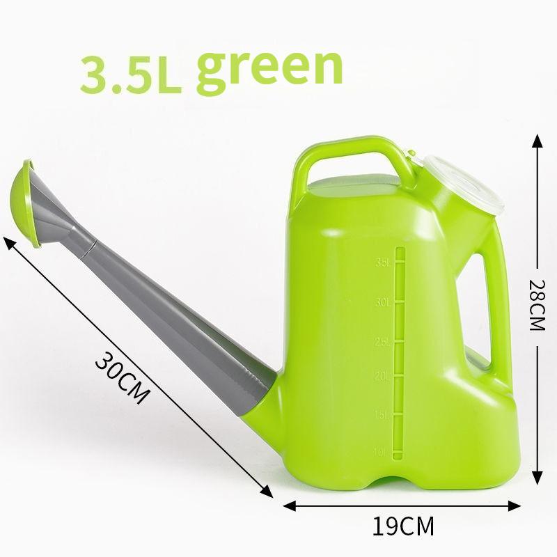 Large Thiened 5L Plastic Long Mouth Watering Can Gardening Household Flower Sprang Hose Garden Tool Flower Bed Sprayer