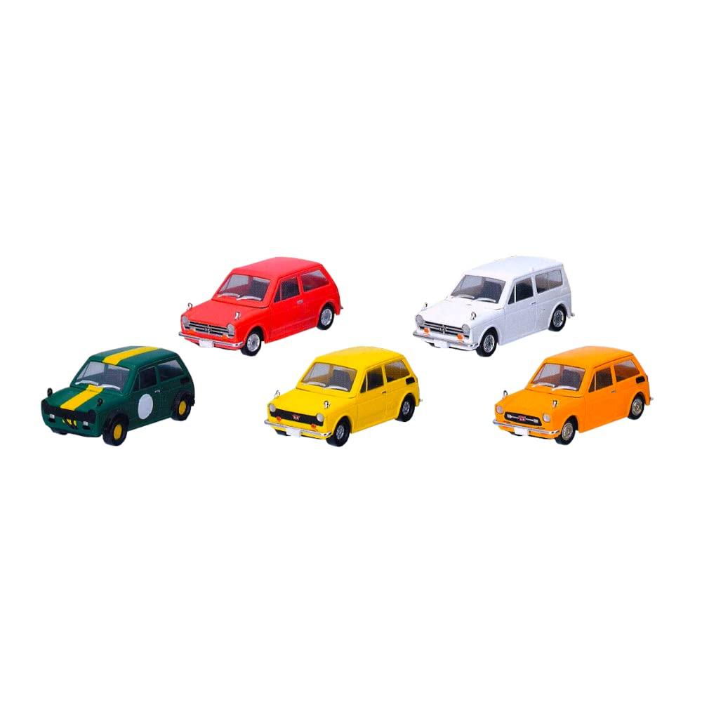 Famous Car Legends Honda N360 Collection International Standard Honda Diecast Car Gacha Eugene of 1/43 (Set 5)