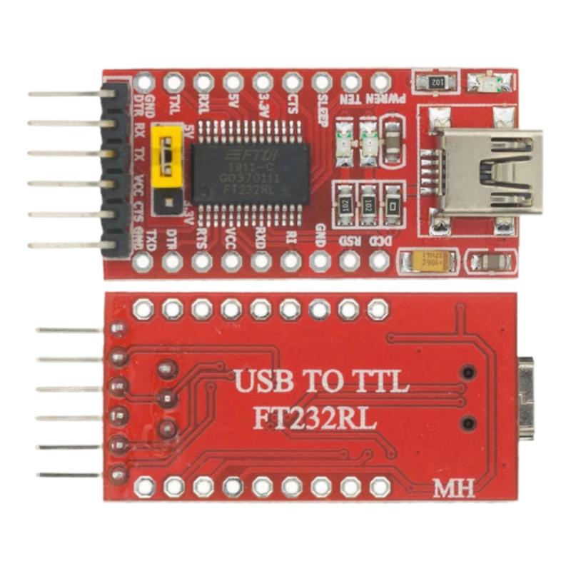 1Pcs Usb To Ttl Mini / Type-C Ft232Rl Ft232 Ftdi Usb 3.3V 5.5V To Ttl Serial Adapter Module For Arduino Ft232 Pro Mini Port