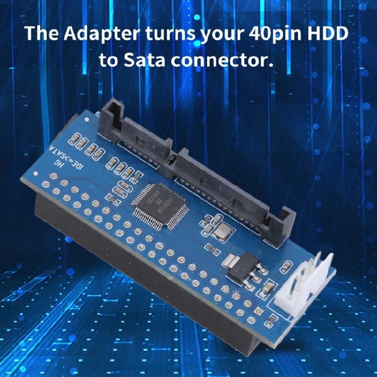40 Pin Disk to SATA Adapter 3.5 IDE to SATA Hard Disk HDD Converter for Computer
