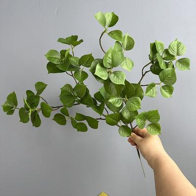 Realistic Artificial Chinese Sweet Gum Leaves Home Decor Wedding Backdrop Office Greenery Floral Arrangement