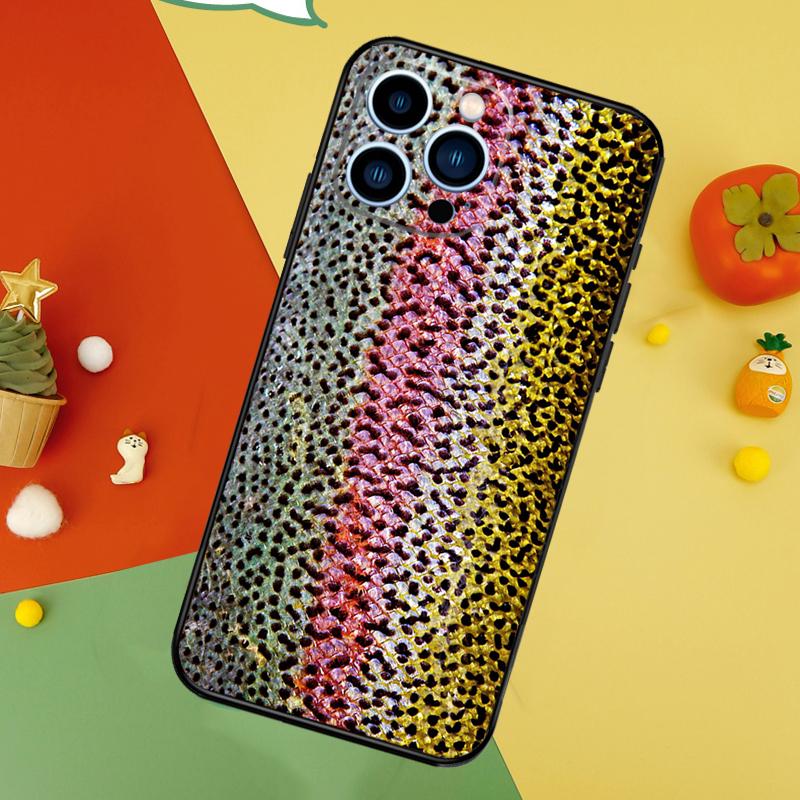 Brown Trout Fly Fishing Case For iPhone 15 16 11 13 12 14 Pro Max Mini X XR XS 7 8 Plus Back Cover Shell