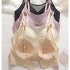 Jelly Spring and Autumn Tube Top Mesh, Sexy and Seamless, Anti-light and Breathable, Gather Comfortable Bra Letters