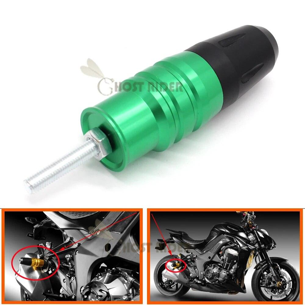 For Kawasaki Z650 Z750 Z900 Z800 Z250 Z300 Ninja 250 300 Z1000 Z1000SX Motorcycle CNC Crash Pads Exhaust Sliders Crash Protector