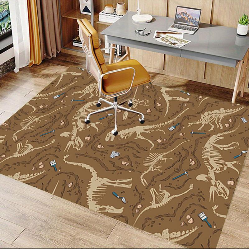 1PC dinosaur fossil excavation Extra Large Non-Slip Floor carpet, Office, family, bedroom, Studio - Large Area RugJ0358