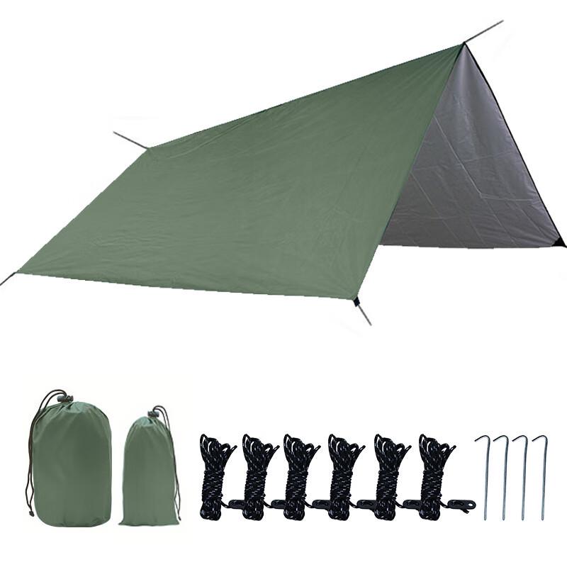 Outdoor Camping Silver-Coated Tarp Tent