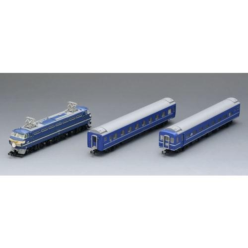 TOMIX N Gauge JR EF66 Type Blue Train Set 98388 Railway Model Electric Locomotive