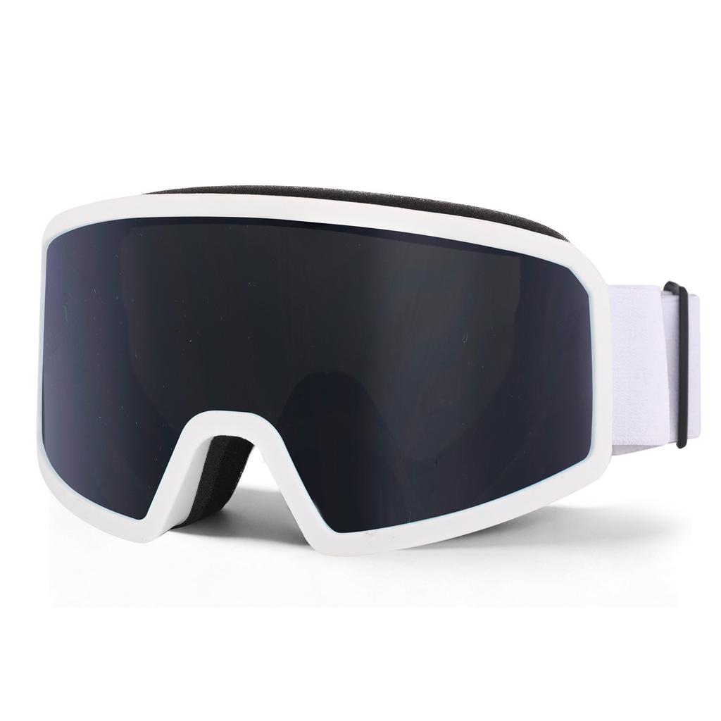 Double-layer anti-fog ski goggles, cylindrical lenses, high-definition, wide field of vision, mountaineering goggles, outdoor adult unisex ski