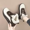 Cotton Shoes Women's Winter High-top Velvet Thickened Warm Thick-soled Fur Integrated Snow Boots Waterproof and Proof