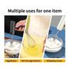 Tragbarer Lebensmittelmixer Elektrischer Schneebesen Handheld Kabellos Schneebesen 3 Geschwindigkeitsstufen Anpassung Backen Teig Kuchen Sahne Mixer