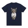 Funny Kendrick Lamar Kitty Cat Enthusiast Tshirt Womens Unisexs Fashion Short Sleeve TshirtCasual Tshirt Street Wear