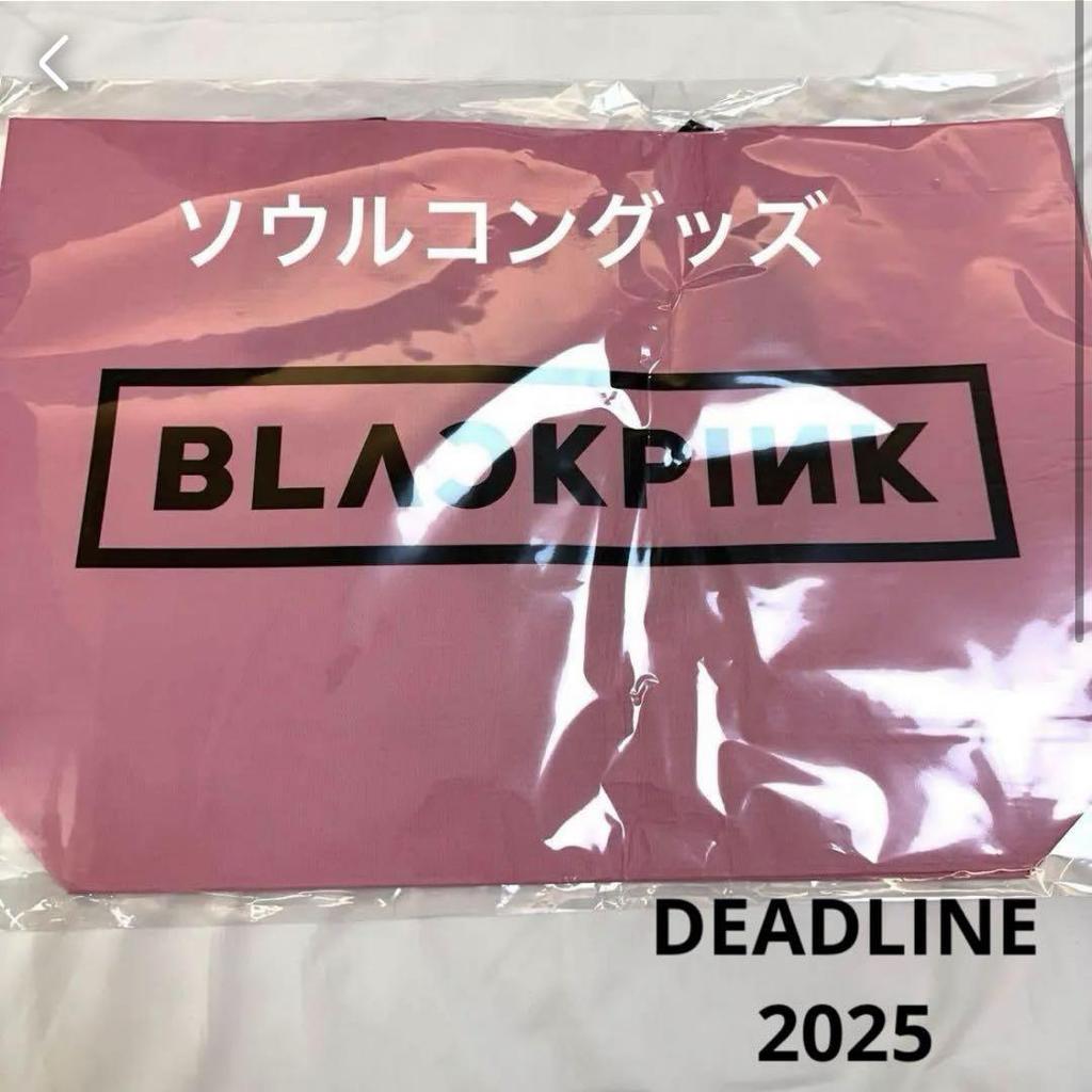 [USED] BLACKPINK DEADLINE Seoul Concert LIVE Goods Bag