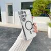 For Samsung Galaxy S25 Ultra Magnetic Case Compatible with MagSafe Clear TPU Phone Back Cover