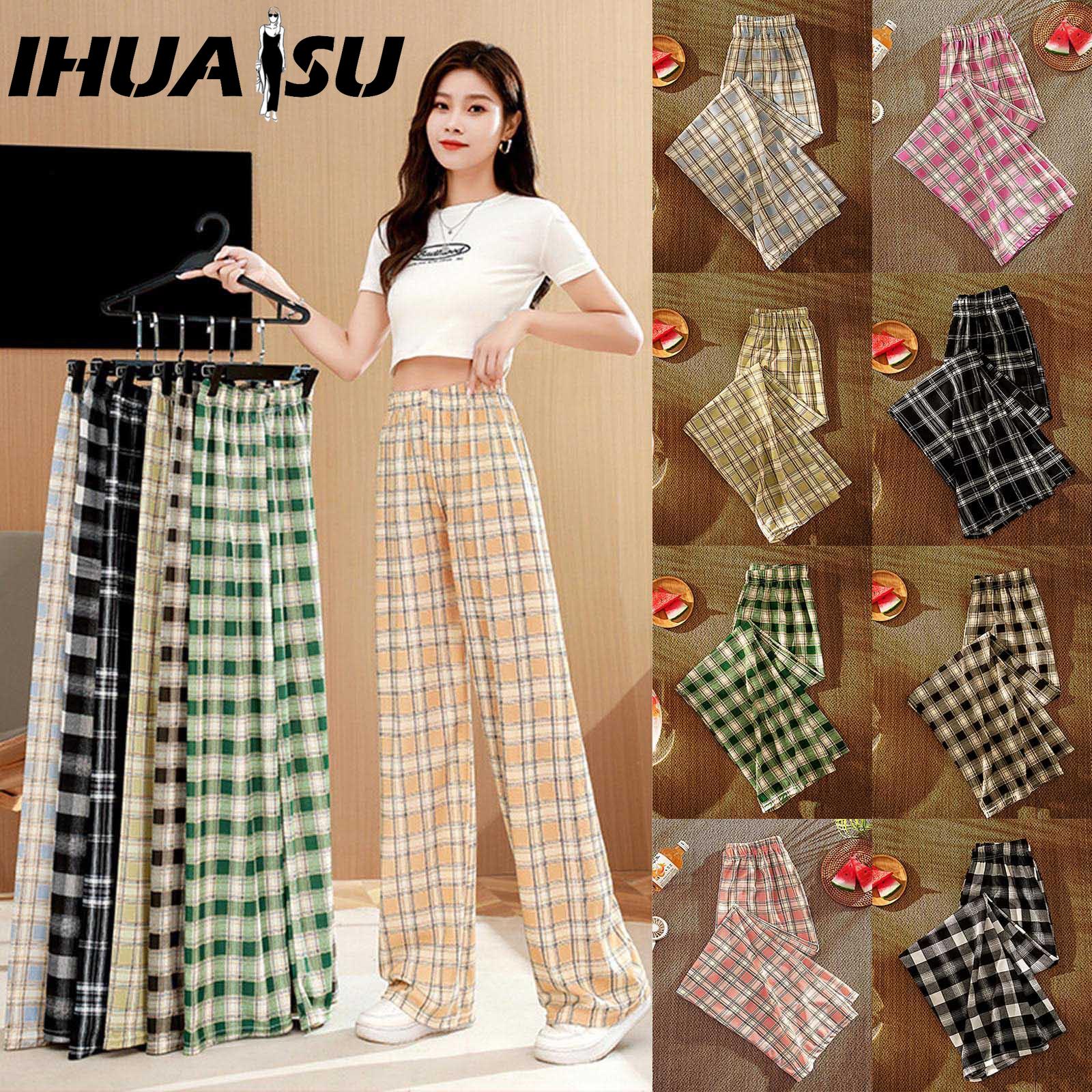 

IHUASU Women s Fashion Casual Pants & Capris one size фіолетовий