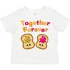 Inktastic Juntos Para Sempre - Camiseta Infantil Manteiga de Amendoim e Geleia Humor Alimentar