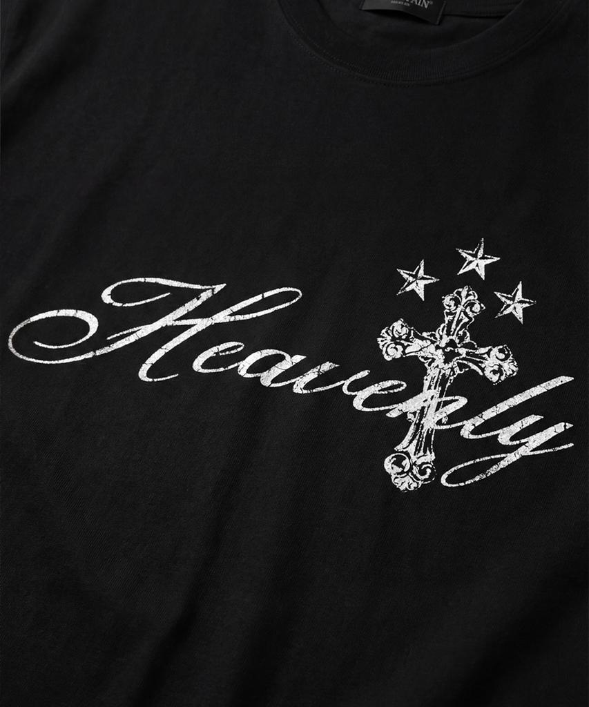 SAINTPAIN Sp Heavenly Cross Short Sleeve T-Shirt Black