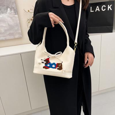 Girls Hand Bag Messenger Bag New Shoulder Bag Large Capacity Versatile Women's Bag