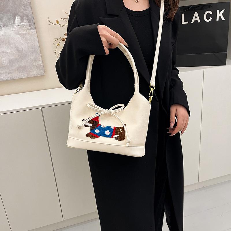 Girls Hand Bag Messenger Bag New Shoulder Bag Large Capacity Versatile Women's Bag