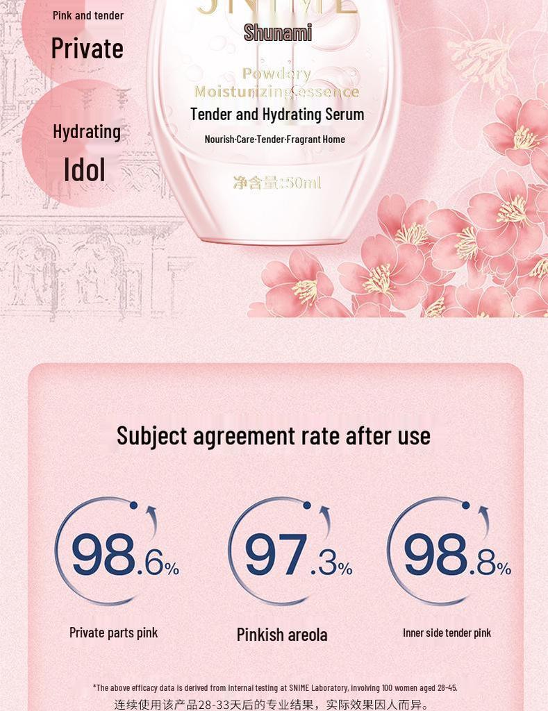 Shunaimi Pink Essence: Private Area Care Oil & Cream for Tenderness and Pinkness