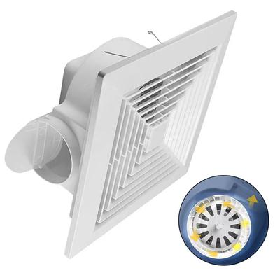 Ceiling Exhaust Fan for Kitchen Bathroom Powerful Airflow Strong Suction Silent Ventilation Fan with Energy Saving Copper Motor