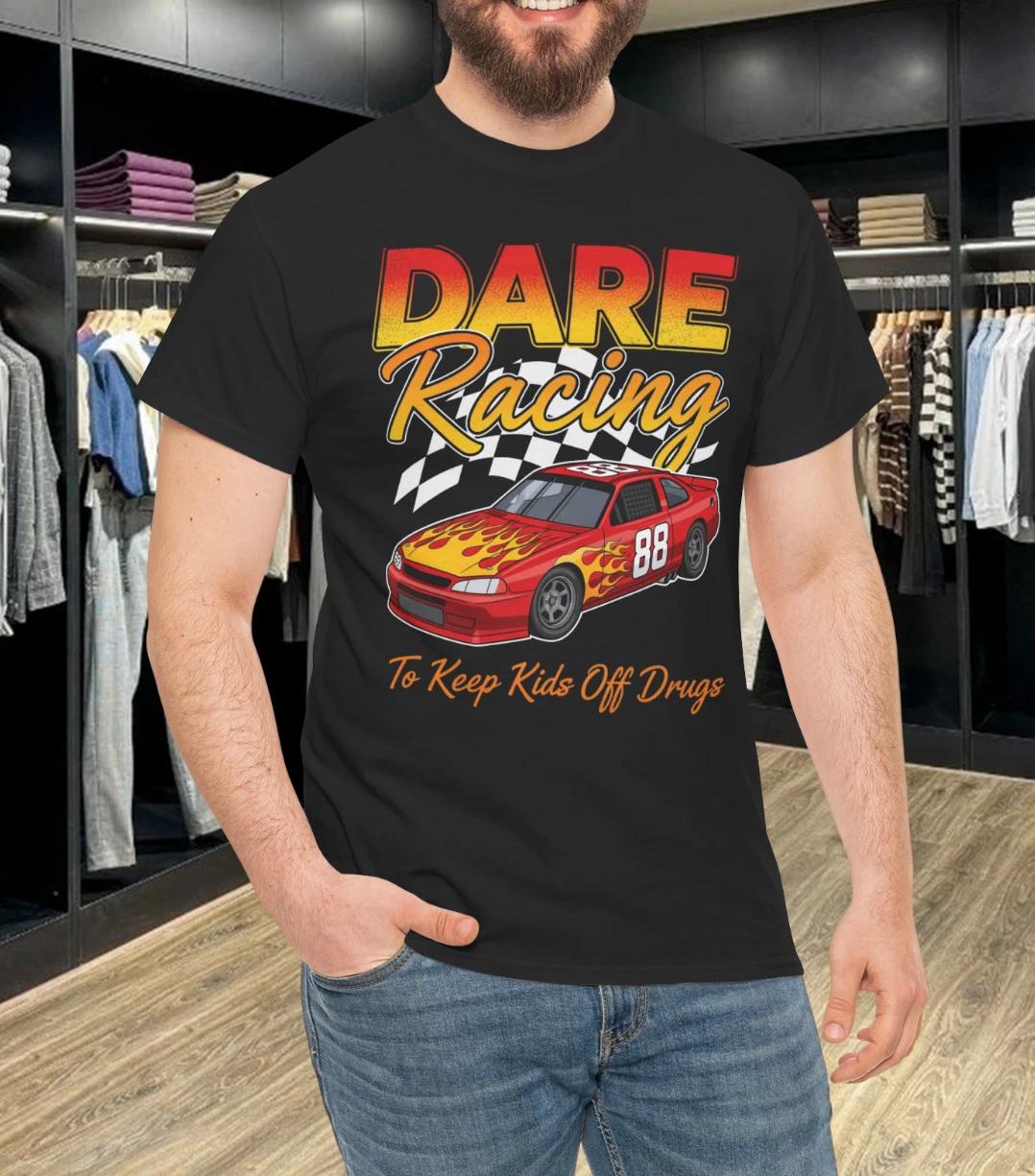 

Хлопковая унисекс футболка D.A.R.E Racing 2XL