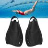 2Pcs Short Fins Smoother Edges Drain Hole Design Moderate Softness Adjustable TPR Swimming Fins for Diving