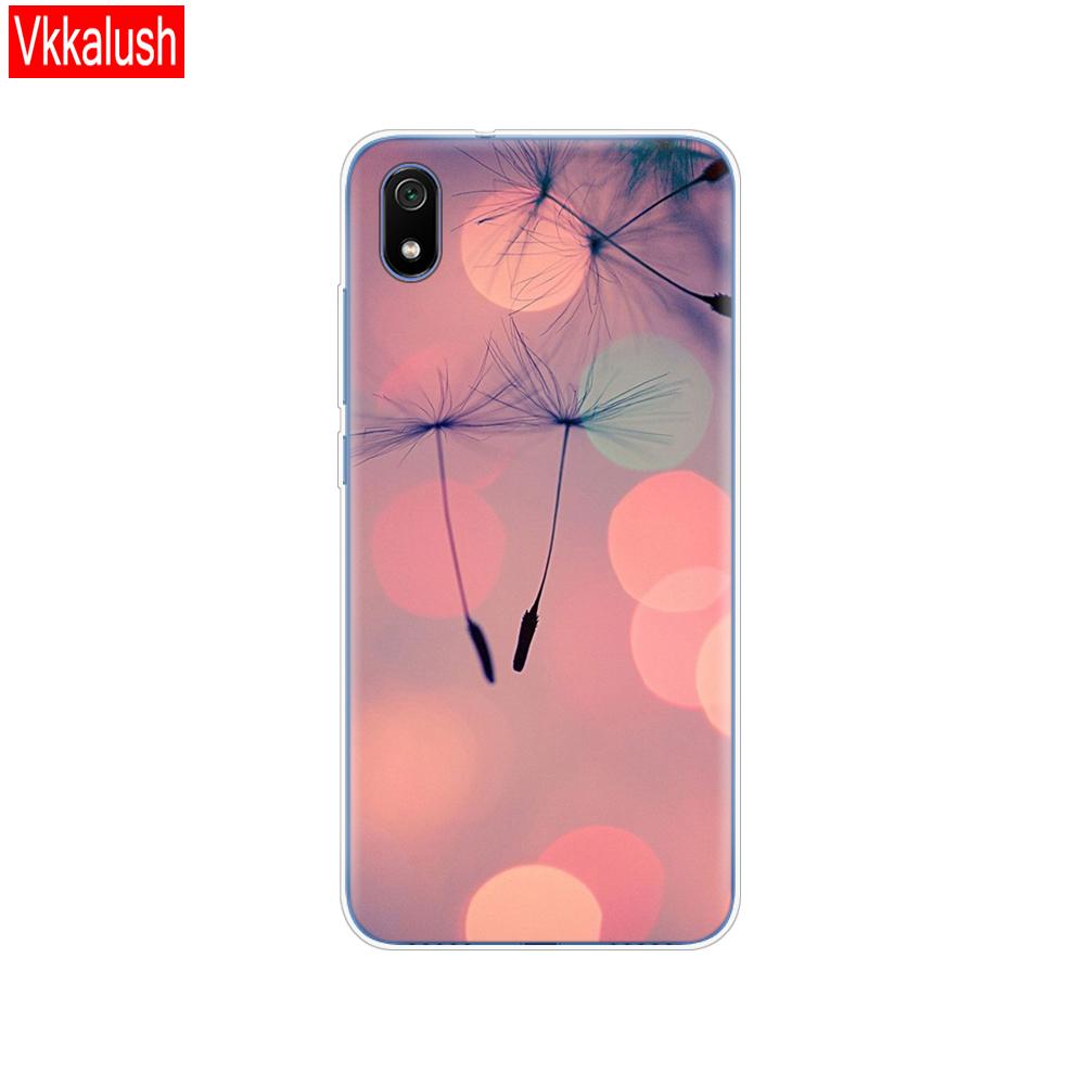 Silicon Case For Xiaomi Redmi 7a Cases Full Protection Soft Tpu Back Cover For Redmi 7 A Bumper Phone Shell Bag Coque