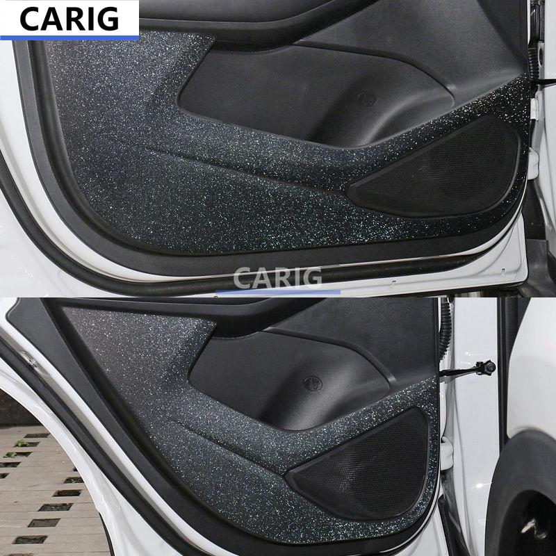 For CHANGAN CS55 PLUS 20-21 Door Anti-kick Sticker Modified Carbon Fiber Pattern Interior Car Film Accessories Modification